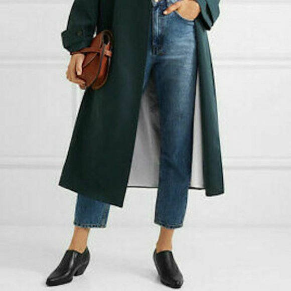 NWOT - Vince Pointed Toe Heel Bootie Eagan Ankle Boot Black - Picture 6 of 6